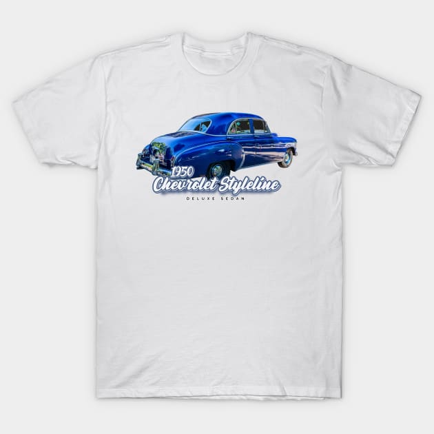 1950 Chevrolet Styleline Deluxe Sedan T-Shirt by Gestalt Imagery